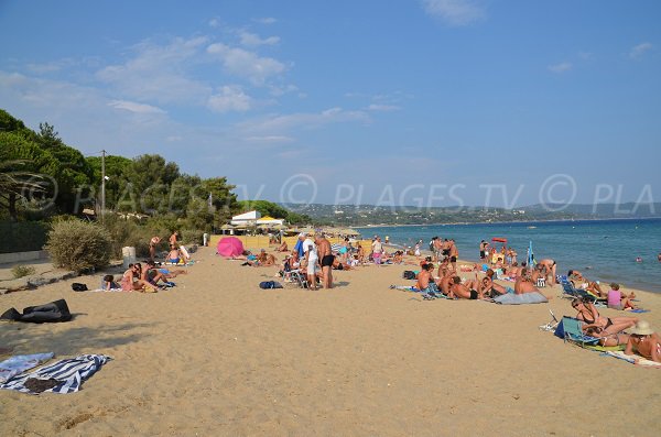 Foto des Eukalyptusstrandes in Cavalaire-sur-Mer