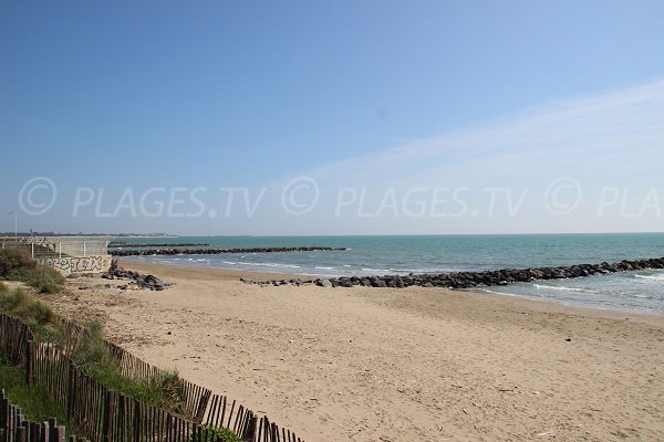 Foto della spiaggia della Farinette a Vias-Plage