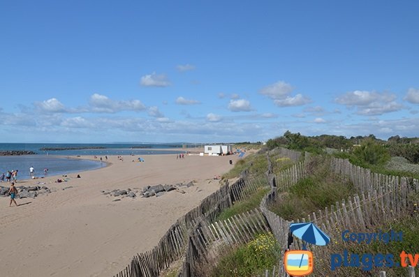 Photo de la plage de la Farinette à Vias