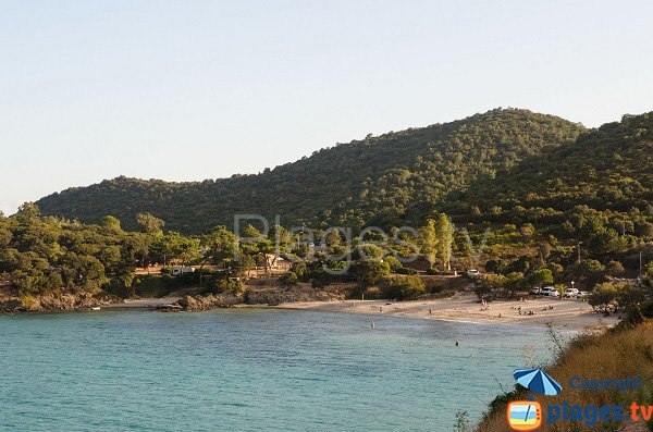 Beach and cove of Fautea - Corsica