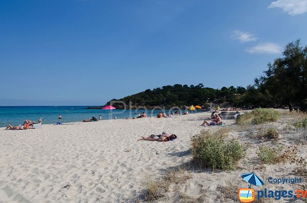 Fautea beach in Corsica - Sainte-Lucie-de-Porto-Vecchio