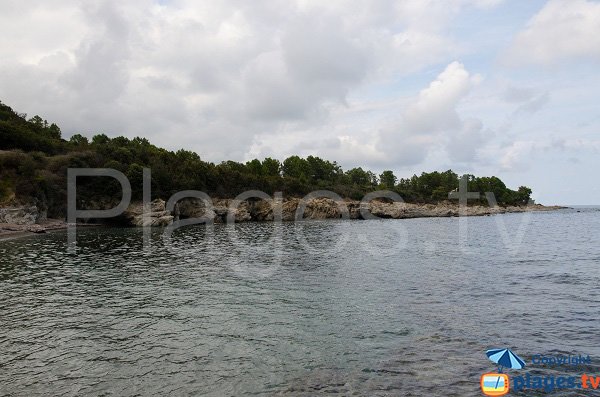 Environnement de la plage de Fava - Corse du Sud