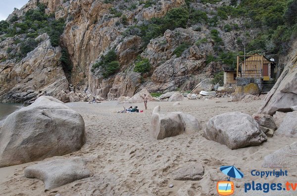 Spiaggia di Ficaghjola - Piana - Corsica