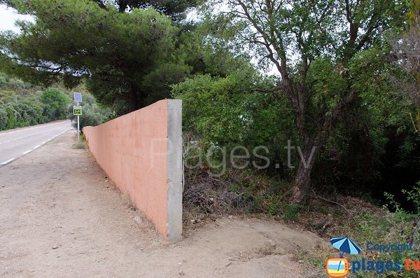 Point de repère de la plage de Figa