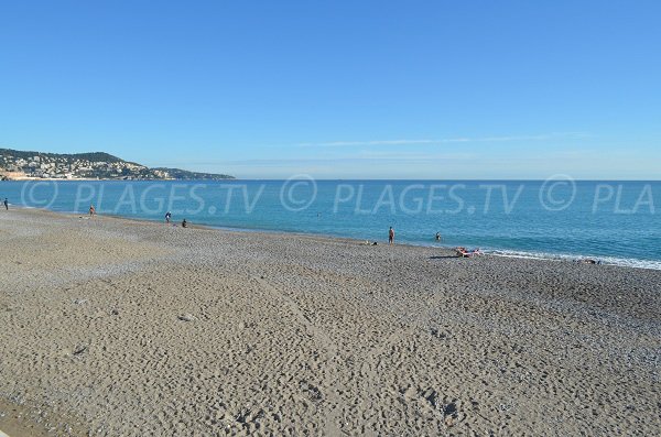 Sandstrand der Florida in Nizza