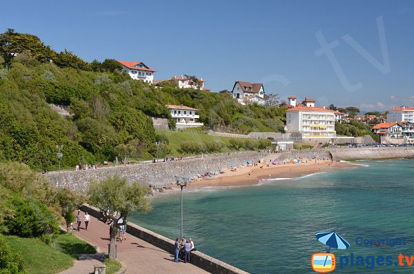 Plage des Flots Bleus de St Jean de Luz