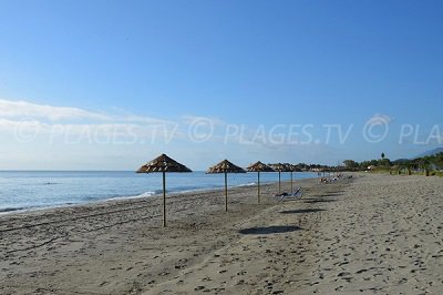 Plage de Folelli en Corse