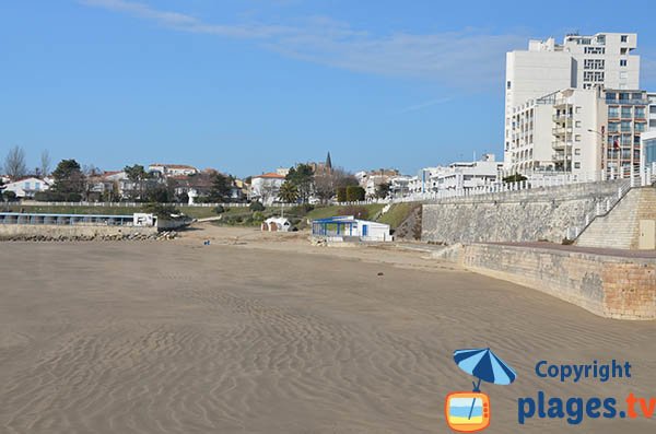 Photo de la plage du Foncillon à Royan