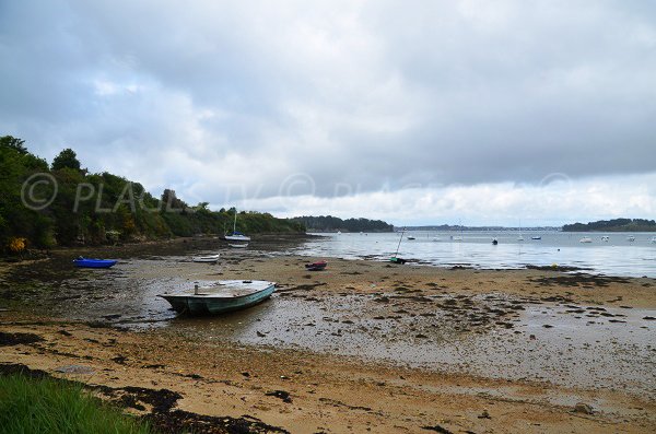 Beach on the Rhuys peninsula - Morbihan gulf