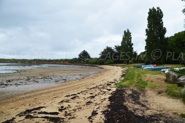 Photo de la plage des Fontaines à Arzon