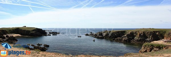 Anse des Fontaines sur l'ile d'Yeu