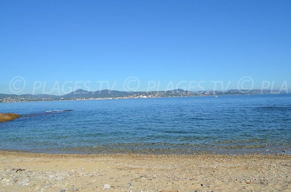 View on Sainte Maxime from Saint Tropez