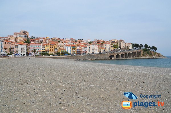 Cap Ona e spiaggia di Banyuls sur Mer - Francia