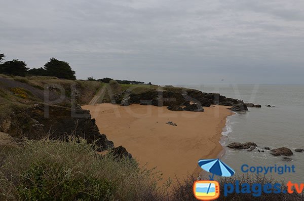 Spiaggia di Fontenis a Pornic - Francia