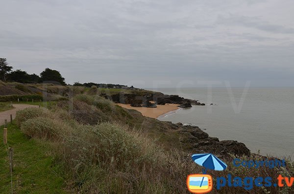 Foto della cala di Fontenis - Pornic