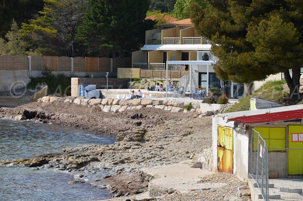 Photo of the Fontsainte beach in La Ciotat