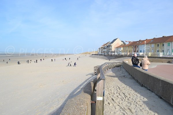 Plage de Fort Mahon en Picardie