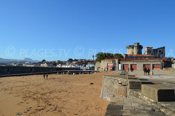 Plage et fort de Socoa