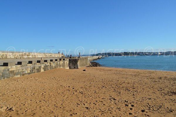 Fort de Socoa beach in Ciboure in France