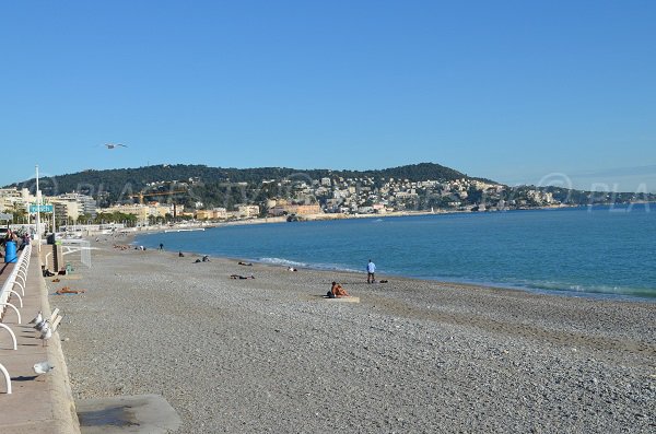 Plage du Forum à Nice