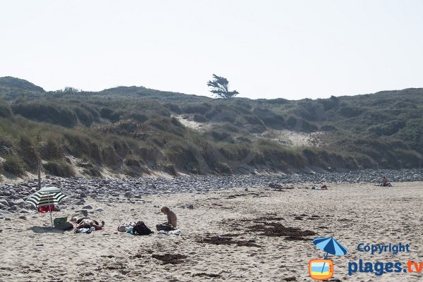 Galets sur la plage de la Fosse - Plévenon