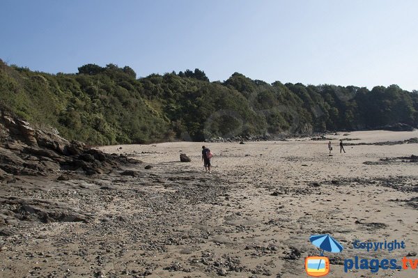 beach sheltered from the wind - La Fosse at St Cast le Guildo