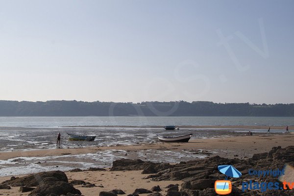 Beach of La Fosse in St Cast Guildo