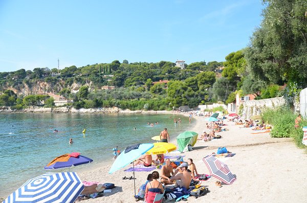 Beautiful beach in Saint Jean Cap Ferrat - Les Fosses