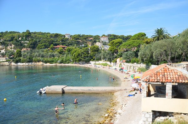 Plage les Fosses à côté du lavoir - Saint-Jean-Cap-Ferrat