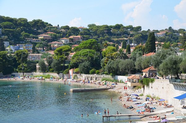 Photo of Fosses beach in St Cap Ferrat - France