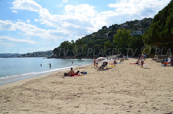 Spiaggia pubblica al Lavandou - Fossette