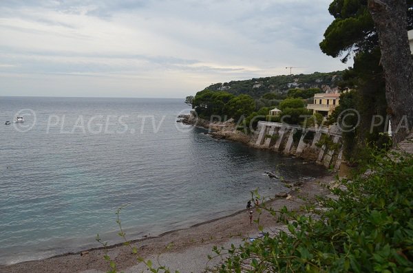 Plage au sud de Saint-Jean-Cap-Ferrat