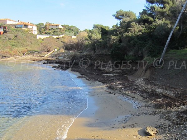 Cove in the Giens peninsula