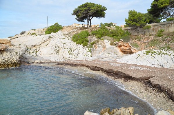 Bucht in Sausset les Pins - Four à Chaux