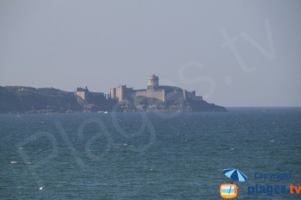 Catle of Fort-la-Latte in Brittany in France