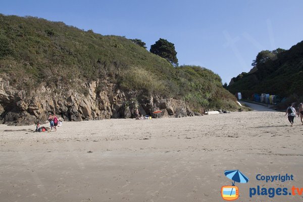 Accès à la plage de Fresnaye - St Cast Guildo