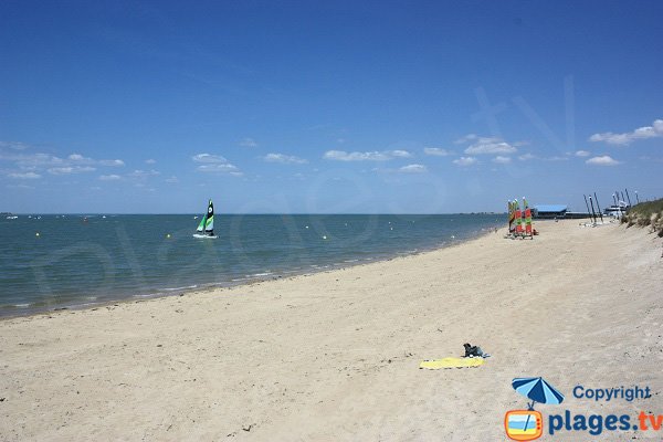 Global view of Fromentine beach - La Barre de Monts