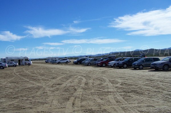 Parcheggio sud  della spiaggia di Port La Nouvelle