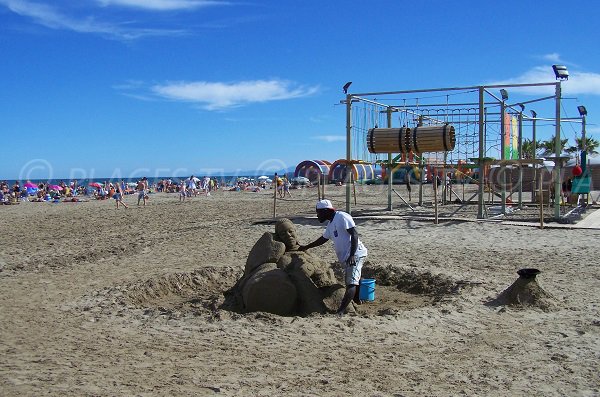  Parco giochi per bambini - spiaggia Port la Nouvelle