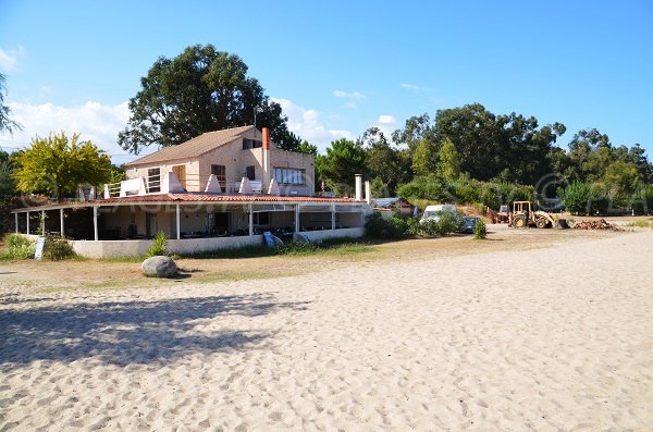 Restaurant sur la plage de Solaro - Funtanaccia