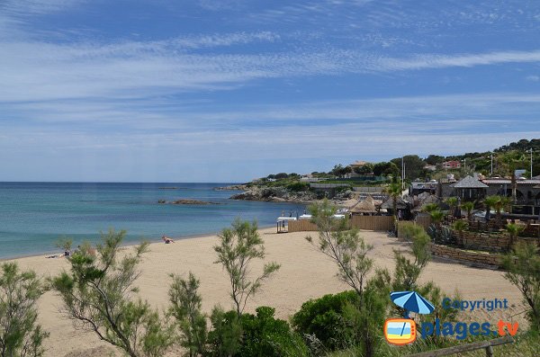 Foto della spiaggia della Gaillarde - Les Issambres - Francia