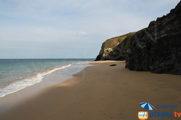 Crique naturiste à Belle Ile en Mer - Galères