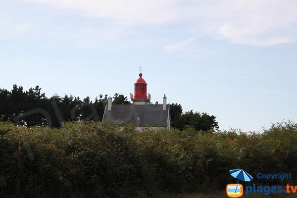 lighthouse next to Galères beach - Belle-Ile