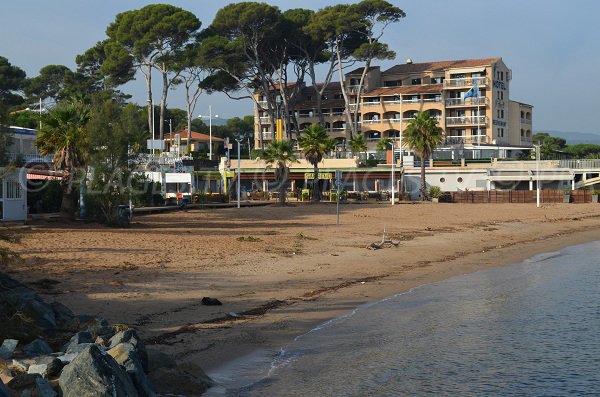 spiaggia a Saint-Aygulf - Galiote