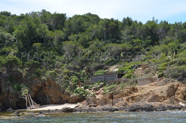 Calanque du Gaou à Bormes les Mimosas