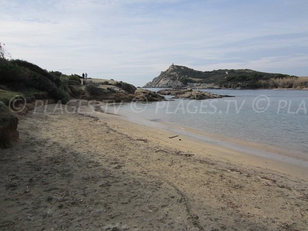 Gaou beach in Six Fours les Plages in France