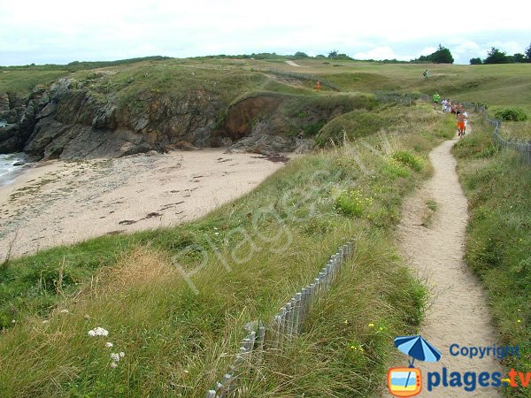 Path between golf of Dinard and Garde beach - St Briac sur Mer