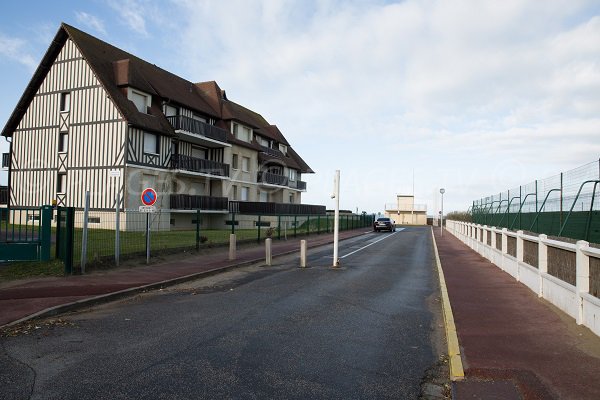 Access to the Garenne beach