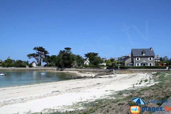 Spiaggia del Garo a Brignogan-Plage in Francia
