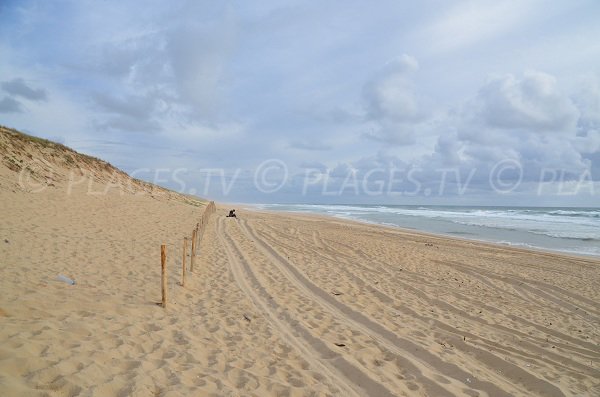 La Garonne au Cap Ferret - Plage de sable